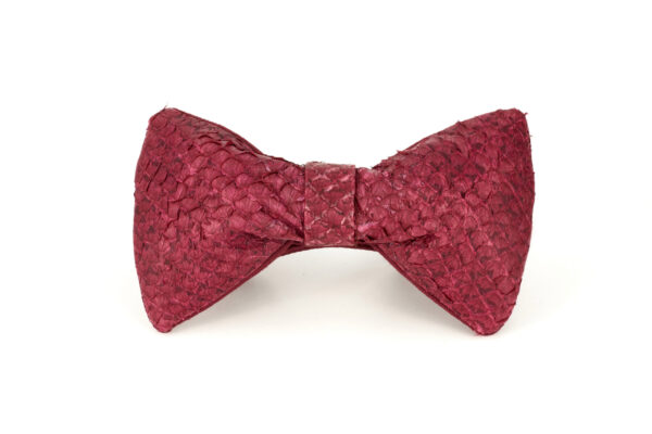 Lachsleder Fliege Bordeaux D2