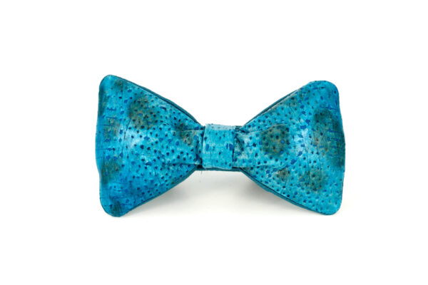 Seewolfleder Fliege Blau D2