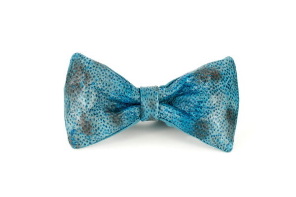 Seewolfleder Fliege Blau D3